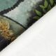 Tissu de décoration Velours Paysage – vert foncé/pétrole,  thumbnail number 5