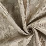 Jacquard d’habillement Brocart Fleurs – taupe,  thumbnail number 3