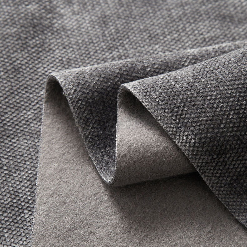 Tissu rideau thermique Chenille – granit,  image number 4