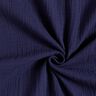 GOTS Tissu double gaze de coton | Tula – bleu marine,  thumbnail number 1