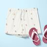 Ajour Jersey coton Tulipes – ivoire,  thumbnail number 5