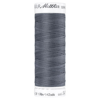 Fil à coudre Seraflex pour coutures élastiques (0415) | 130 m | Mettler – gris, 