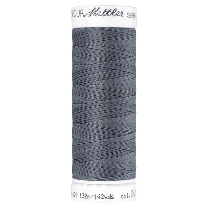 Fil à coudre Seraflex pour coutures élastiques (0415) | 130 m | Mettler – gris,  image number 1