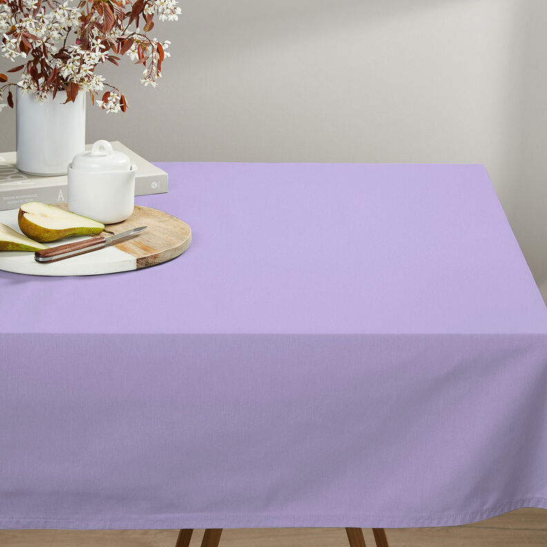 Tissu en coton Cretonne Uni – mauve,  image number 5