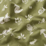 Tissu de décoration Semi-panama Scène d'animaux de la forêt – olive/nature,  thumbnail number 2
