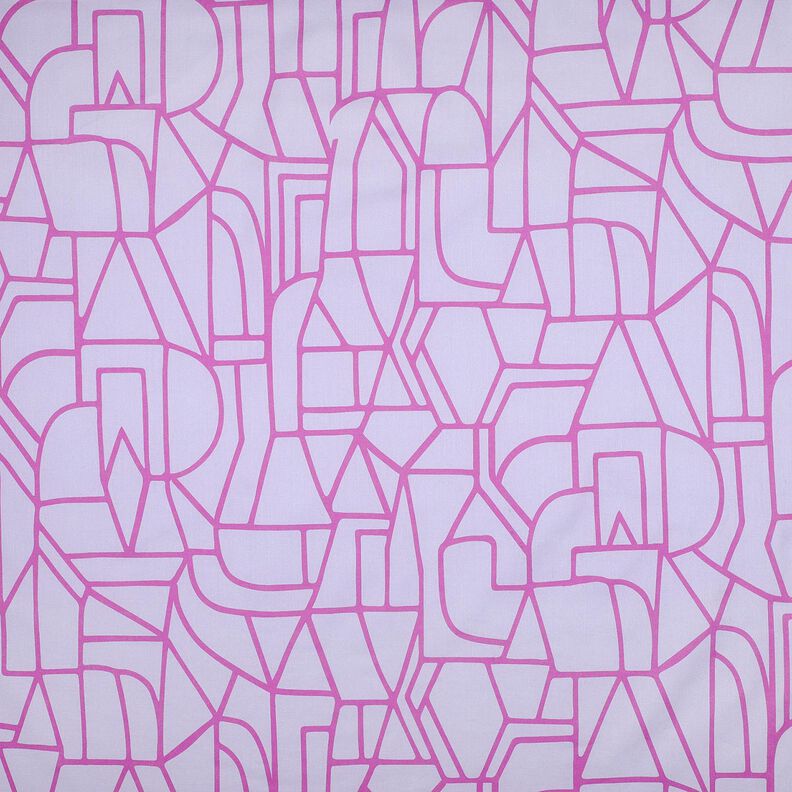 Voile de coton Town | Nerida Hansen – mauve/pourpre,  image number 1