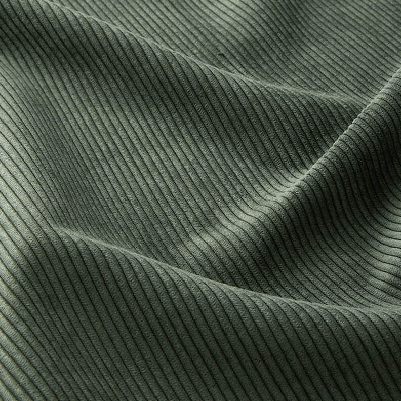 Tissu de revêtement aspect côtelé Fjord – vert foncé,  image number 2
