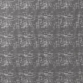 Tissu de doublure Jacquard Motif de grille – gris, 