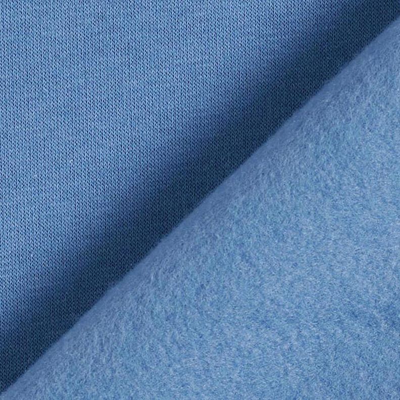 Sweatshirt gratté – bleu jean, image number 5