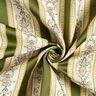 Tissu d’ameublement jacquard Rayures Biedermeier – crème/olive,  thumbnail number 4