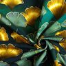 Jersey coton Ginkgo | Glitzerpüppi – vert foncé/or ancien,  thumbnail number 3