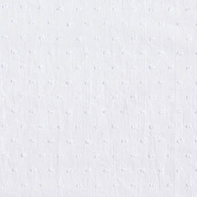 Batiste de coton dobby – blanc, 