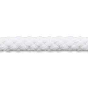 Cordon en coton [Ø 7 mm] – blanc, 