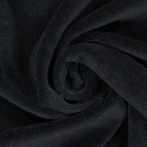 Tissu Nicki Uni – noir, 