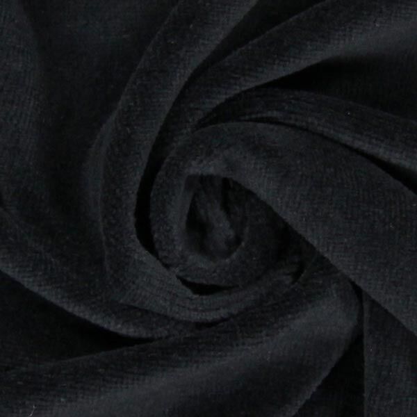 Tissu Nicki Uni – noir,  image number 2