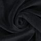 Tissu Nicki Uni – noir,  thumbnail number 2