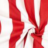 Sergé en coton Rayures 4 – rouge/blanc,  thumbnail number 2