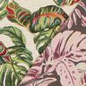 Jacquard Gobelin Palmier Monstera – vert/rouge,  thumbnail number 4