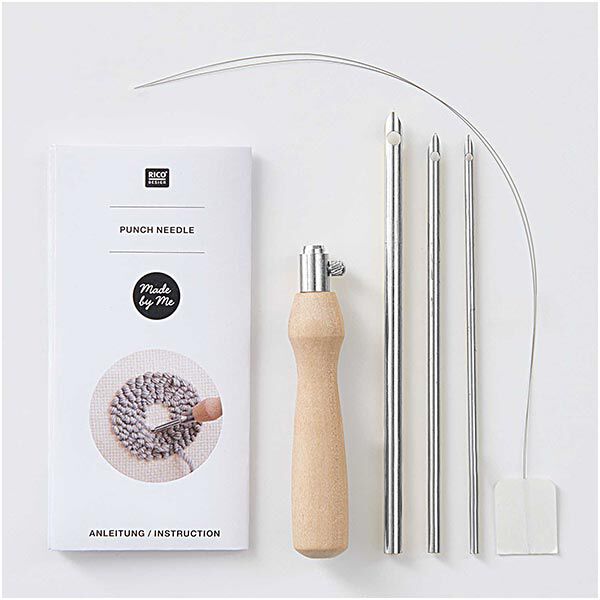 Kit Punch Needle en bois [6 pièces] | Rico Design,  image number 2