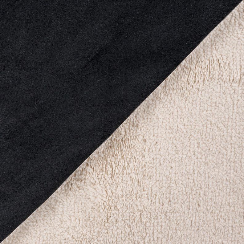 Velours avec intérieur en polaire Sherpa – noir,  image number 3