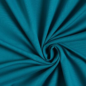 Molleton coton léger uni – pétrole, 