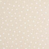 Tissu de décoration Semi-panama Petits cœurs – blanc/nature,  thumbnail number 1