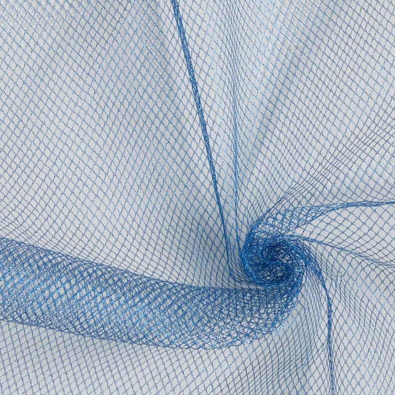 Tulle Métallique – bleu,  image number 4