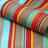 Extérieur Tissu pour chaise longue Rayures verticales 44 cm – taupe/turquoise clair,  thumbnail number 3