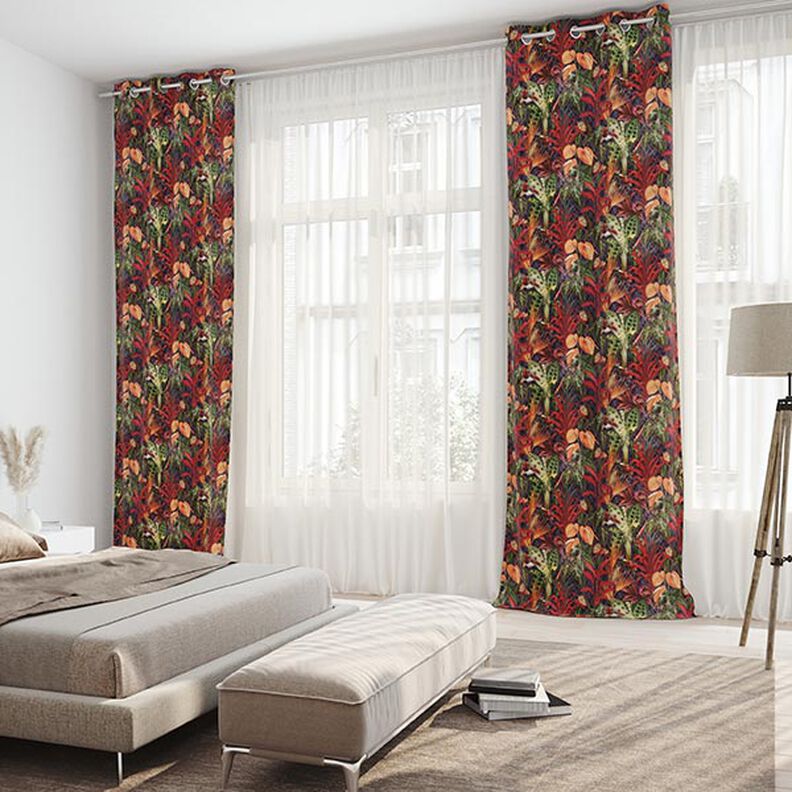 Velours de décoration Premium Jungle sombre,  image number 4