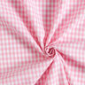 Tissu en coton Vichy à carreaux 0,5 cm – rose/blanc,  thumbnail number 3
