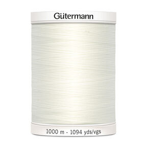 Fil pour tout coudre (111) | 1000 m | Gütermann – ivoire, 