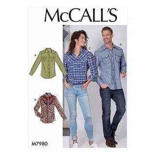 Chemise, McCall‘s 7980 | 46-54, 