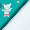 French Terry Sweat d’été animaux tennis | PETIT CITRON – pétrole,  thumbnail number 7