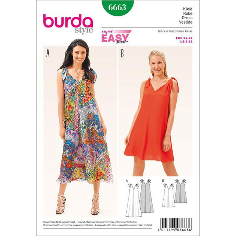 Robe, Burda 6663,  image number 1