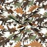 Jersey coton Camouflage avec dinosaures – ivoire/brun-marron,  thumbnail number 3