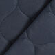 Tissu matelassé Motif de cercle – bleu marine,  thumbnail number 4