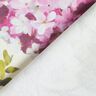 Tissu de décoration Canvas Hortensias – crème/myrtille,  thumbnail number 4