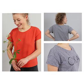 FRAU TINA – Chemise basique décontracté à manches courtes, Studio Schnittreif | XS - XXL, 