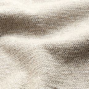 Tissu de revêtement Chenille Chiné – noix de cajou/argent, 