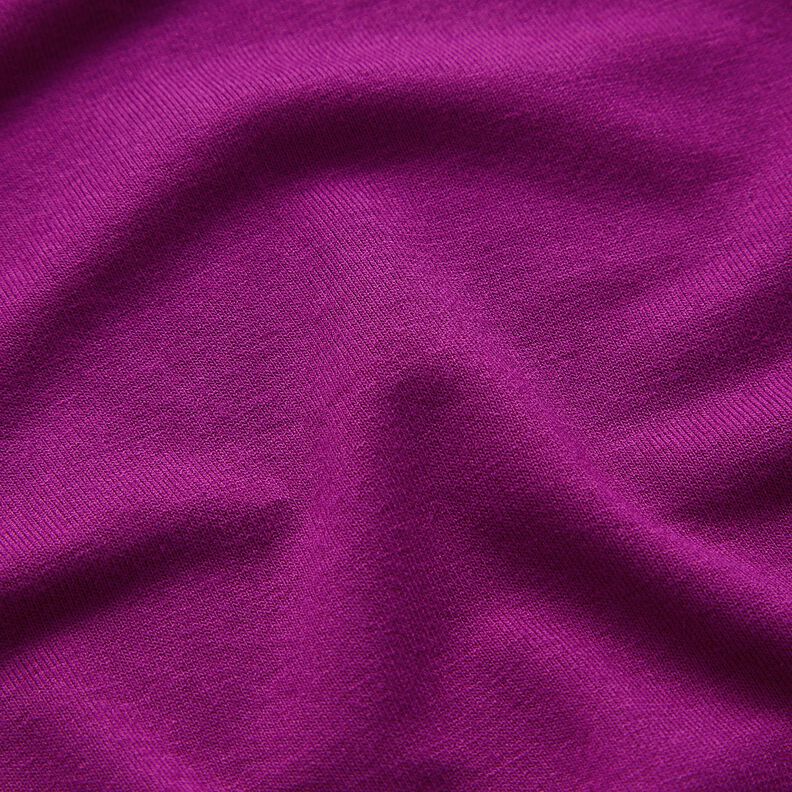 Jersey d’été médium en viscose – raisin,  image number 2