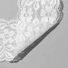 Dentelle de lingerie élastique [60 mm] - blanc,  thumbnail number 2