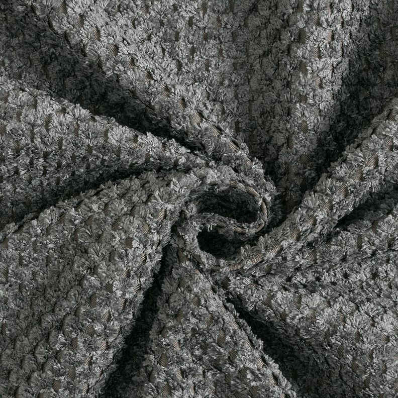 Tissu de revêtement motif texturé doux – gris pierre,  image number 1
