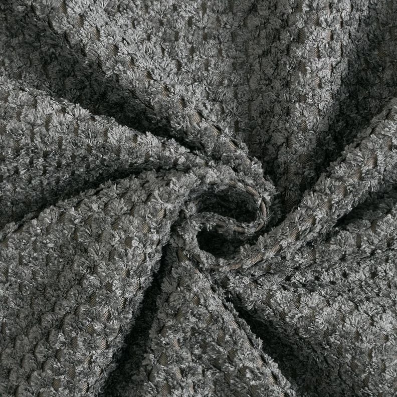 Tissu de revêtement motif texturé doux – gris pierre, image number 1
