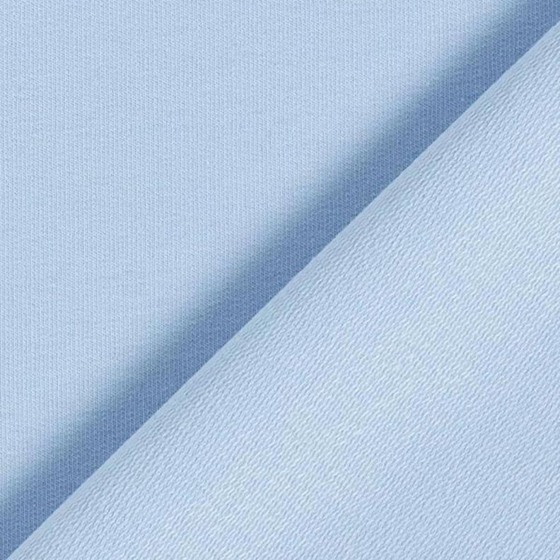 French Terry léger uni – bleu clair,  image number 5