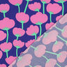 Tissu viscose LENZING™ ECOVERO™ Poppies | Nerida Hansen – bleu marine/rose vif,  thumbnail number 4