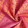 Beachwear serviette hammam ornements jacquard – rouge/orange pêche,  thumbnail number 3