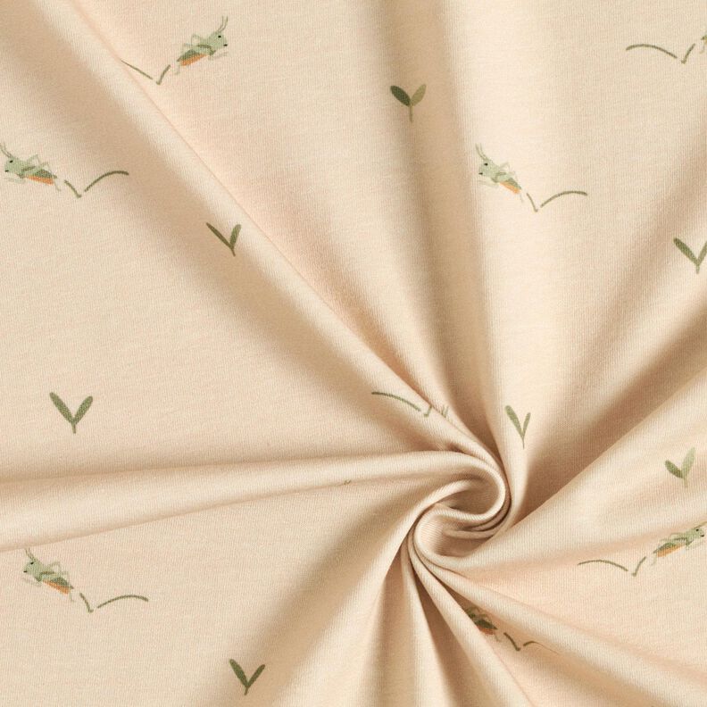 Jersey coton Sauterelle – noix de cajou, image number 3