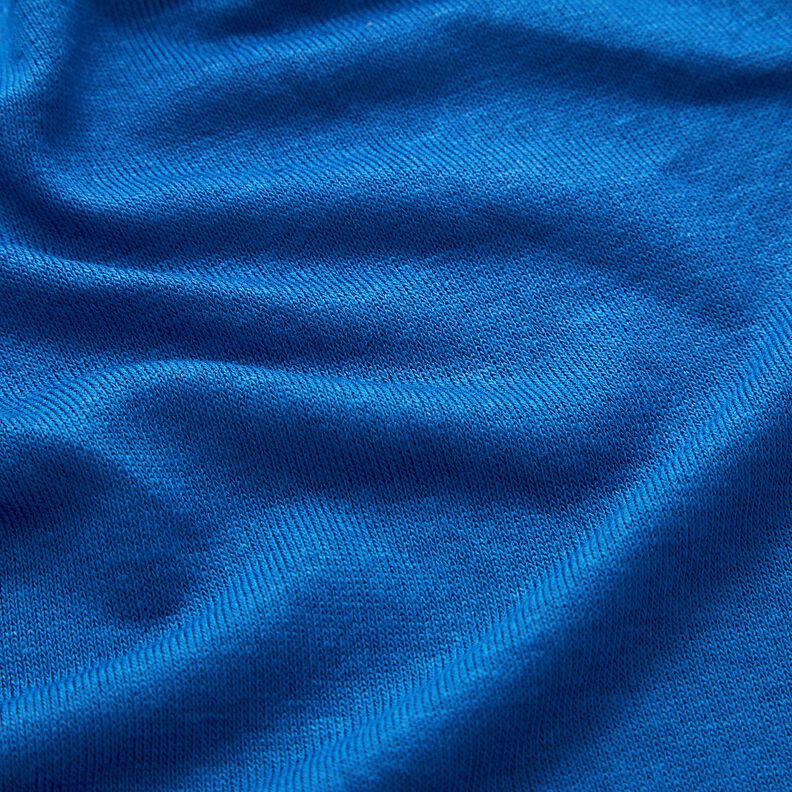 Jersey d’été léger en viscose – bleu roi,  image number 2