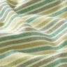 Tissu de décoration Semi-panama Rayures multicolores recyclé – vert clair,  thumbnail number 2