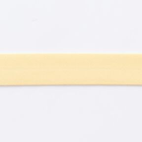 Biais Coton bio [20 mm] – jaune vanille, 